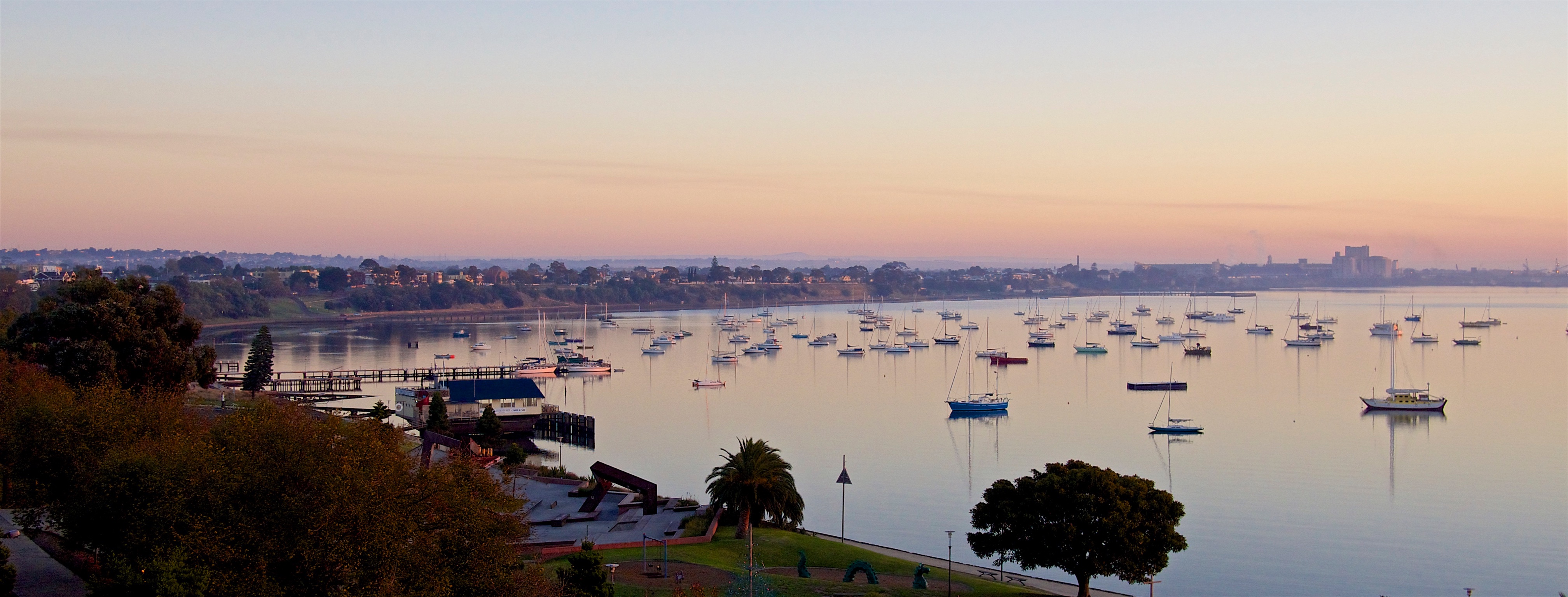 Sunrise over Western Beach, Geelong